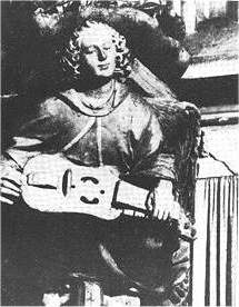 Statue in Aachen Cathedral