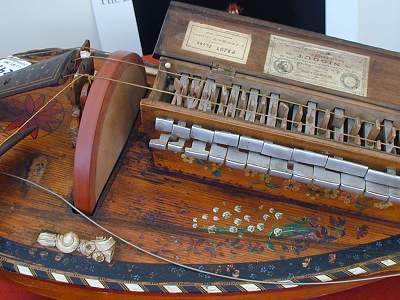 Nigout Hurdy Gurdy details Jenzat 1891