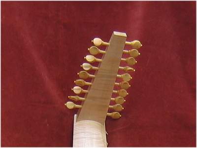 10 course Tieffenbrucker Lute by Chris Allen and Sabina Kormylo